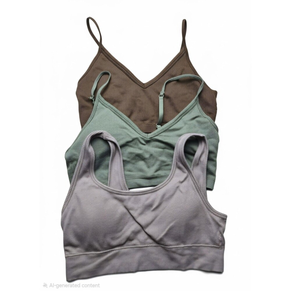 No Boundaries Lot Of 3 Bralettes  Size L